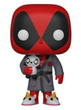 Deadpool Parody POP!  - figúrka Deadpool in Robe 9 cm